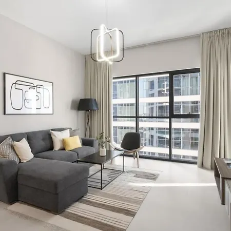 Silkhaus Design 1Bdr With Burj Khalifa View In New Tower Apartment Dubai Exterior photo